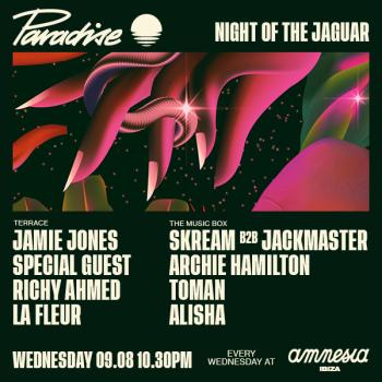 Paradise at Amnesia August 9