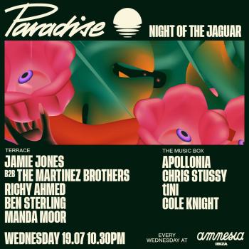 Paradise at Amnesia July 19