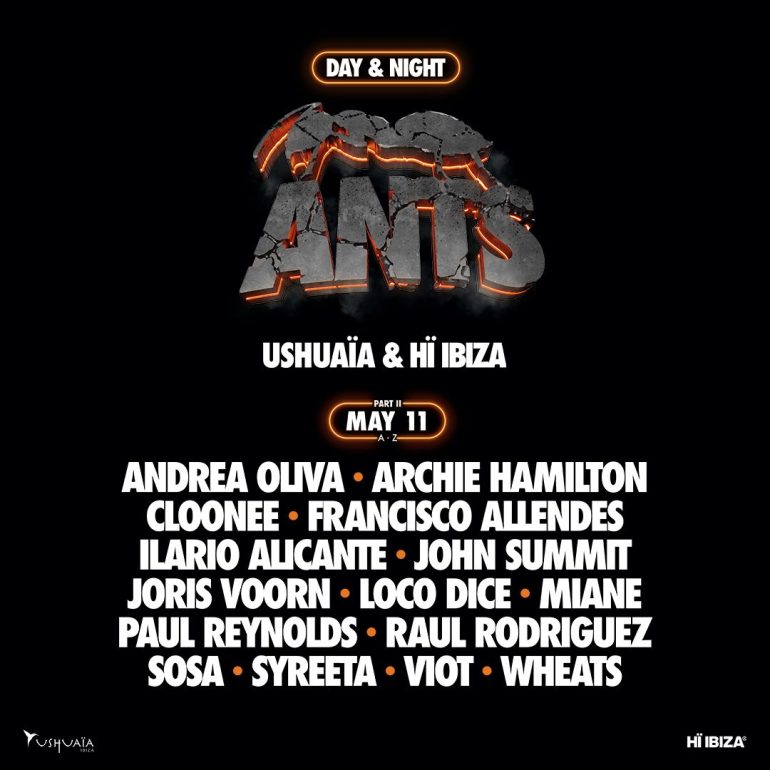 ANTS Day & Night Opening Party at Ushuaïa & Hi Ibiza