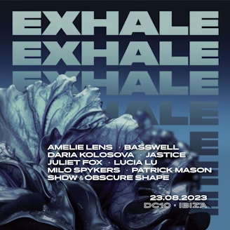 Exhale August 23 at DC10