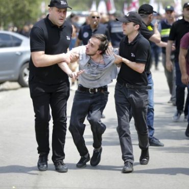 Far-Right Mob Attacks Tbilisi's Pride Festival in Georgia