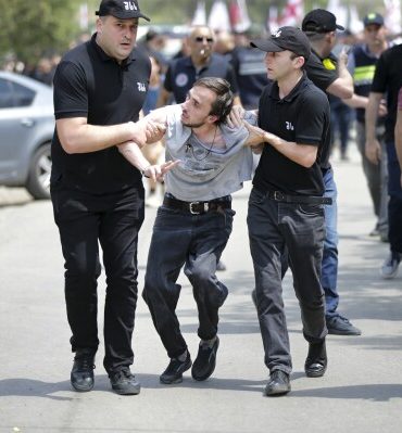 Far-Right Mob Attacks Tbilisi's Pride Festival in Georgia