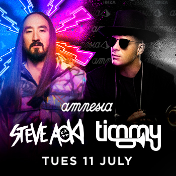 Steve Aoki July 11 at amnesia