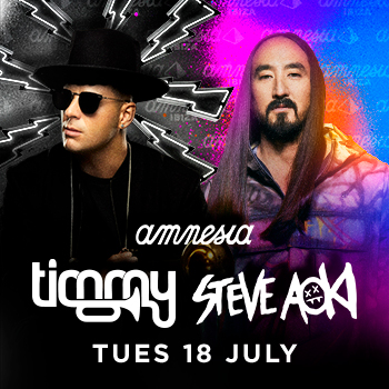 Steve Aoki July 18 at amnesia