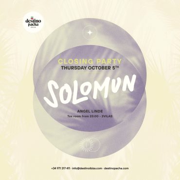 solomun closing-party at destino October 5