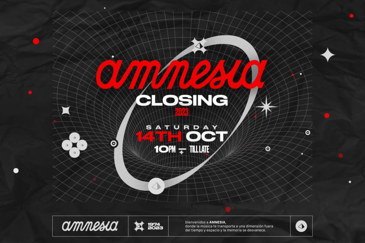 Amnesia Unveils Initial Lineup for Highly-Anticipated Closing Party