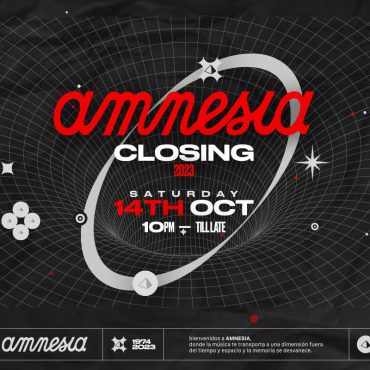 Amnesia Unveils Initial Lineup for Highly-Anticipated Closing Party