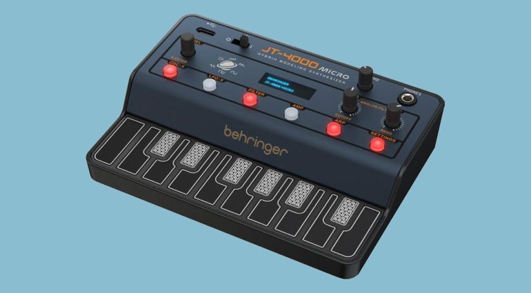 Behringer Launches JT-4000 Micro Synth, Inspired by Roland JP-8000