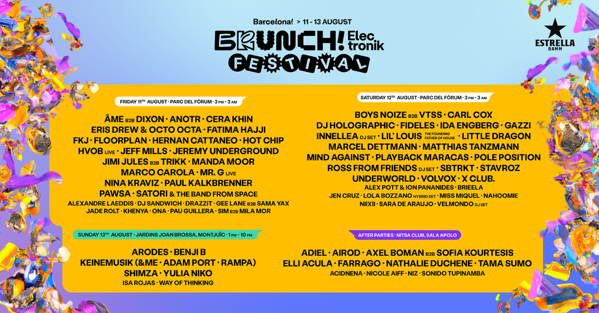 Brunch Electronik Festival 2023: Barcelona's Unforgettable Music Extravaganza Returns in Grandeur