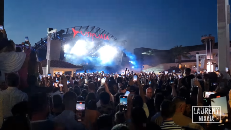 Nightlife Ibiza⁴ᴷ60fps - Ibiza Opening Party 2023 Ushuaia - Calvin Harris - 26.05.2023 (Full Party) 20-35 screenshot