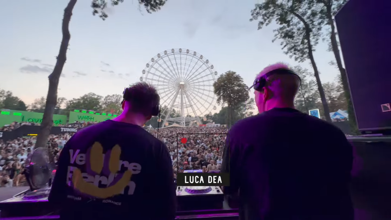 Pan-Pot Closing Set at LovefestSerbia Fire Stage 2023 by Luca Dea
