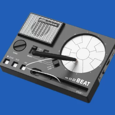 Stylophone Beat: A Compact Stylus-Operated Drum Machine