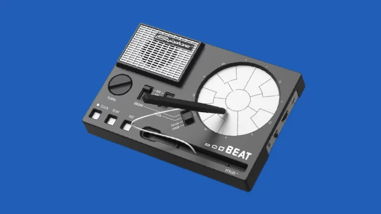 Stylophone Beat: A Compact Stylus-Operated Drum Machine