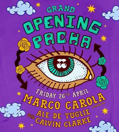 Tickets Pacha Ibiza Grand Opening Party Marco Carola 2024