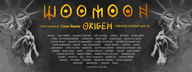 Tickets Vip Woomoon at Cova Santa Ibiza 2024