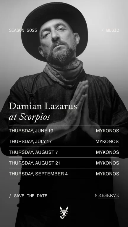 damian_lazarus_mykonos_2025_residency_tables_reservations_vip_07-17-2025