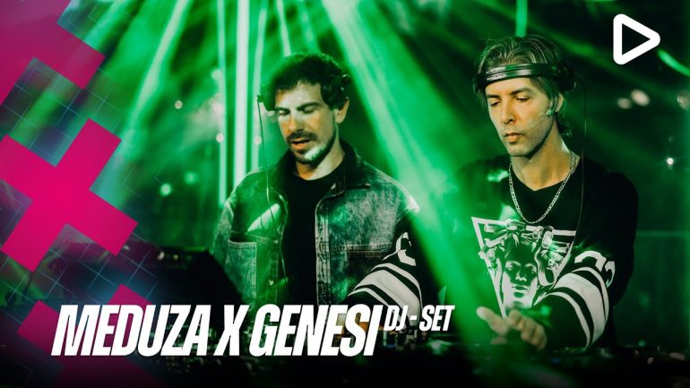 Meduza b2b SLAM Live DJ set at ADE 2025