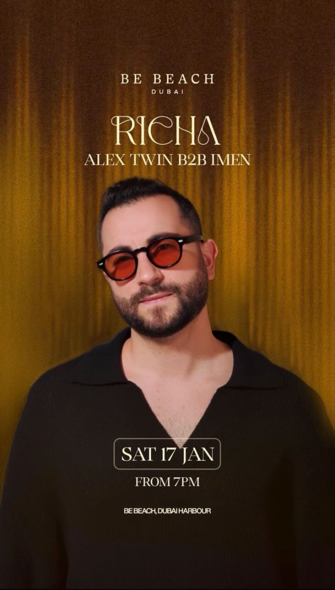 richa_be_beach_dubai_2026_tickets_vip_table_reservations_1